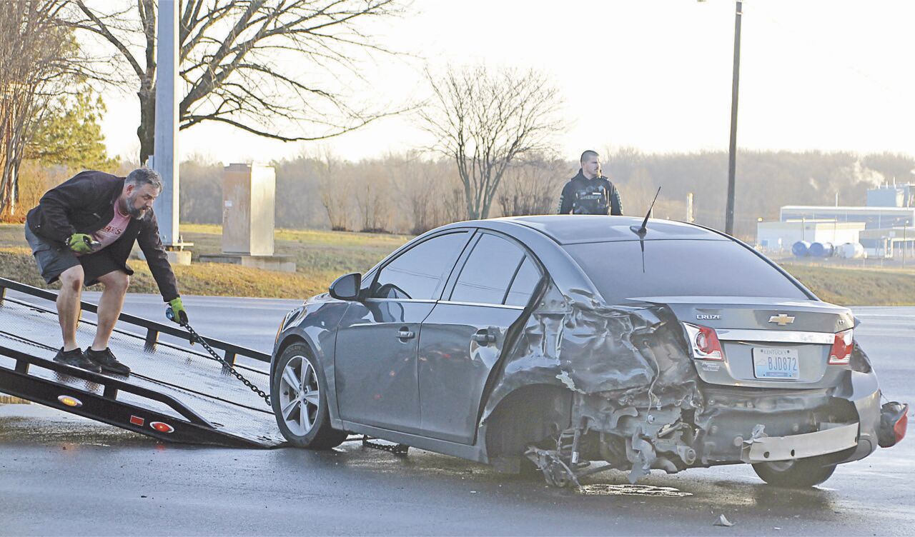 Non-injury accident on 641 North